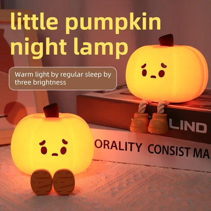 Little Pumpkin & Little Ghost Night Lamp